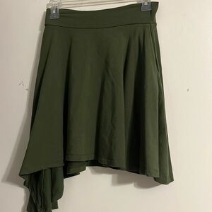 Rose Temple mini asymmetrical skirt Size M